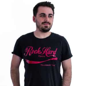 RockHard Epoxy Short Sleeve T-Shirt (Red)